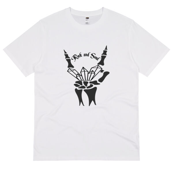 Rock and Soul Logo Tee - White Thumbnail