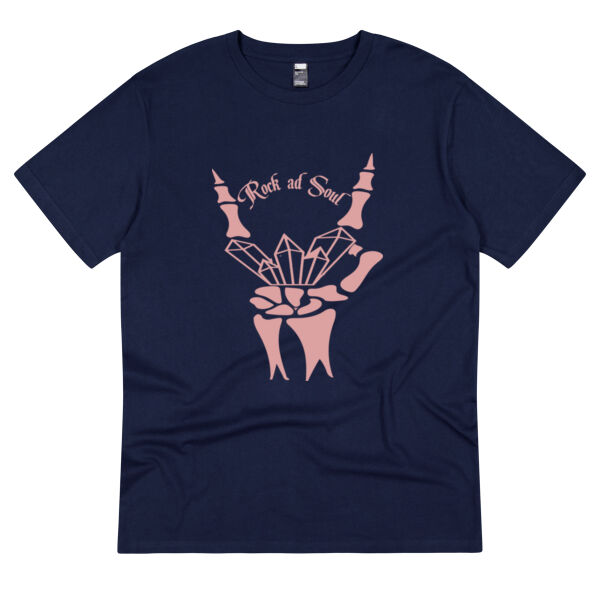 Rock and Soul Dusty Rose Logo Tee Thumbnail