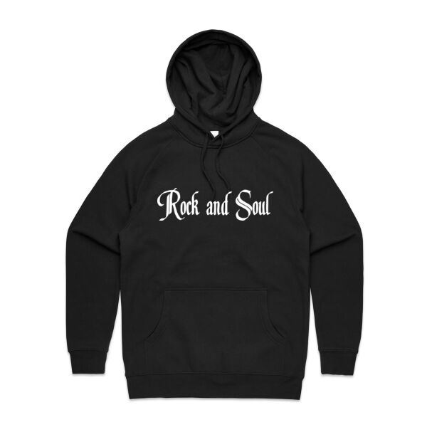 Rock and Soul Unisex Script Hoodie Thumbnail