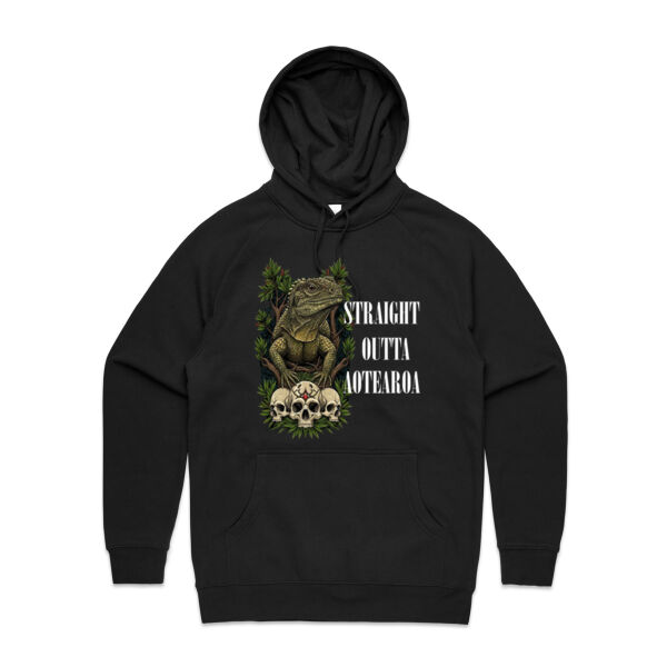 STRAIGHT OUTTA AOTEAROA Tuatara Hoodie Thumbnail