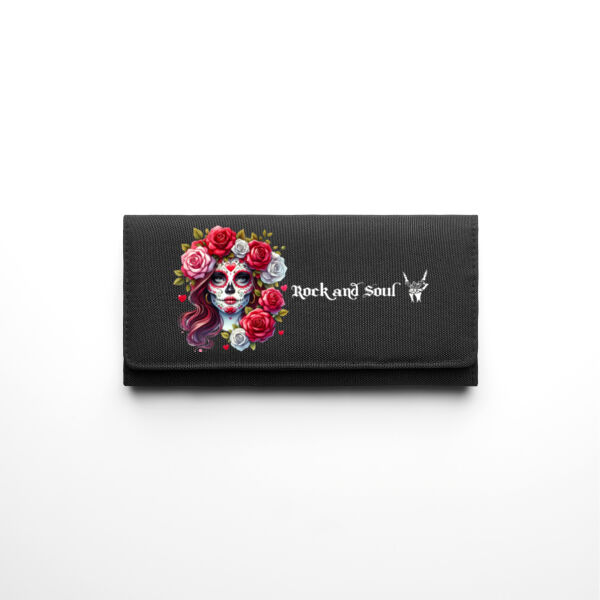 ROSE SUGAR SKULL WALLET Thumbnail