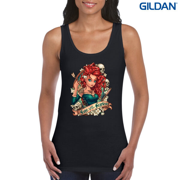 Tattoo Princess Merida Tank Top Thumbnail