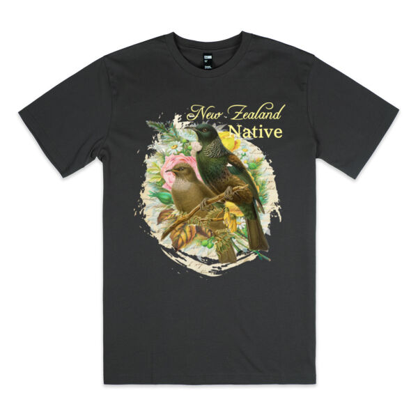 New Zealand Native Tui Tee Thumbnail