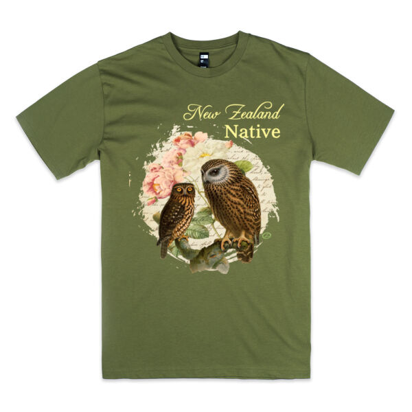 New Zealand Native Morepork Tee  Thumbnail