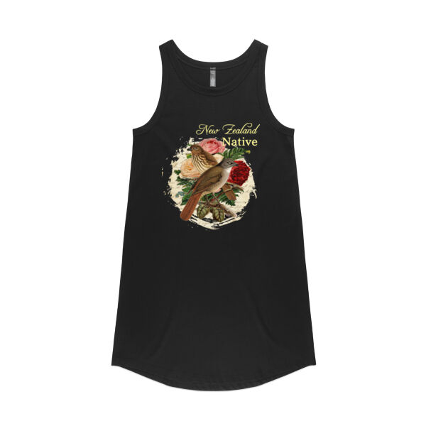 NZ Native Thrush Dress Thumbnail